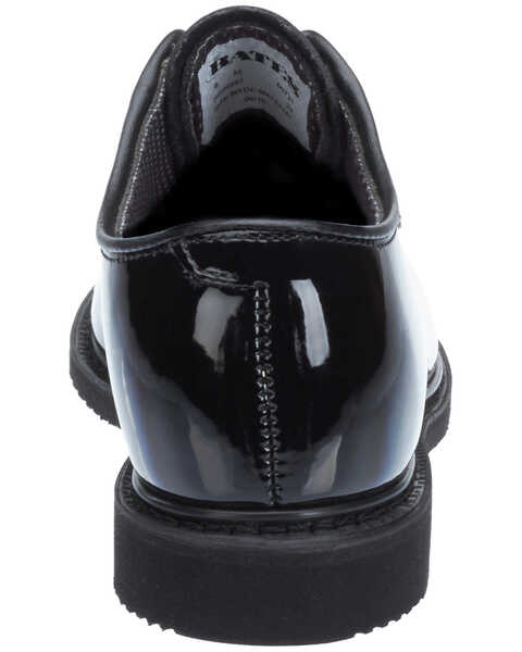 Image #4 - Bates Women's Lites High Gloss Oxford Shoes - Round Toe, Black, hi-res