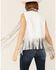 Image #3 - Circle S Women's White Fringe Vest, , hi-res