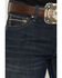 Image #2 - Rock & Roll Denim Men's Dark Wash Revolver Slim Straight Reflex Stretch Denim Jeans, Dark Wash, hi-res