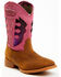 Image #1 - Shyanne Girls' Light-Up Western Boots - Round Toe, Pink, hi-res