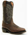 Image #1 - Double H Men's 11" Tascosa Waterproof Performance Western Boots - Round Toe, Brown, hi-res