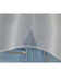 Image #3 - Rock 47 by Wrangler Men's Vertical Stripe Long Sleeve Snap Shirt, Grey, hi-res