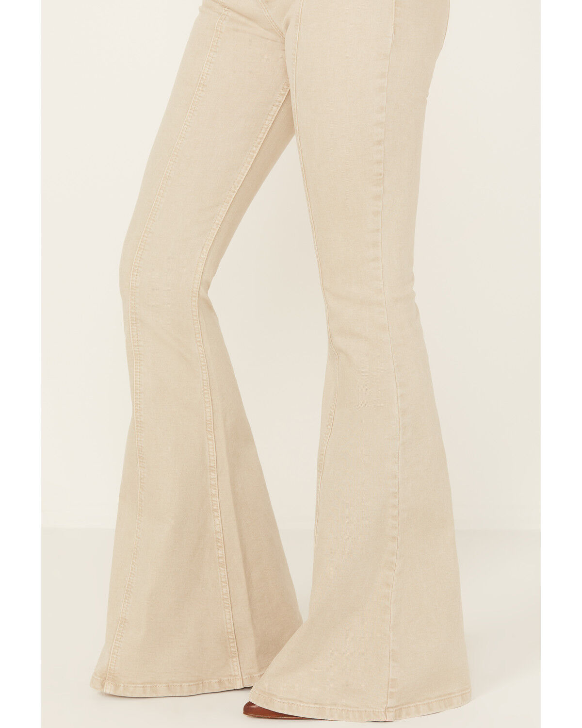 Image #2 - Shyanne Women's Moonstruck High Rise Pull On Super Flare Jeans, Grey, hi-res