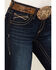 Image #4 - Ariat Women's Lizzie Dark Wash Mid Rise Trouser Stretch Denim Jeans, Dark Wash, hi-res