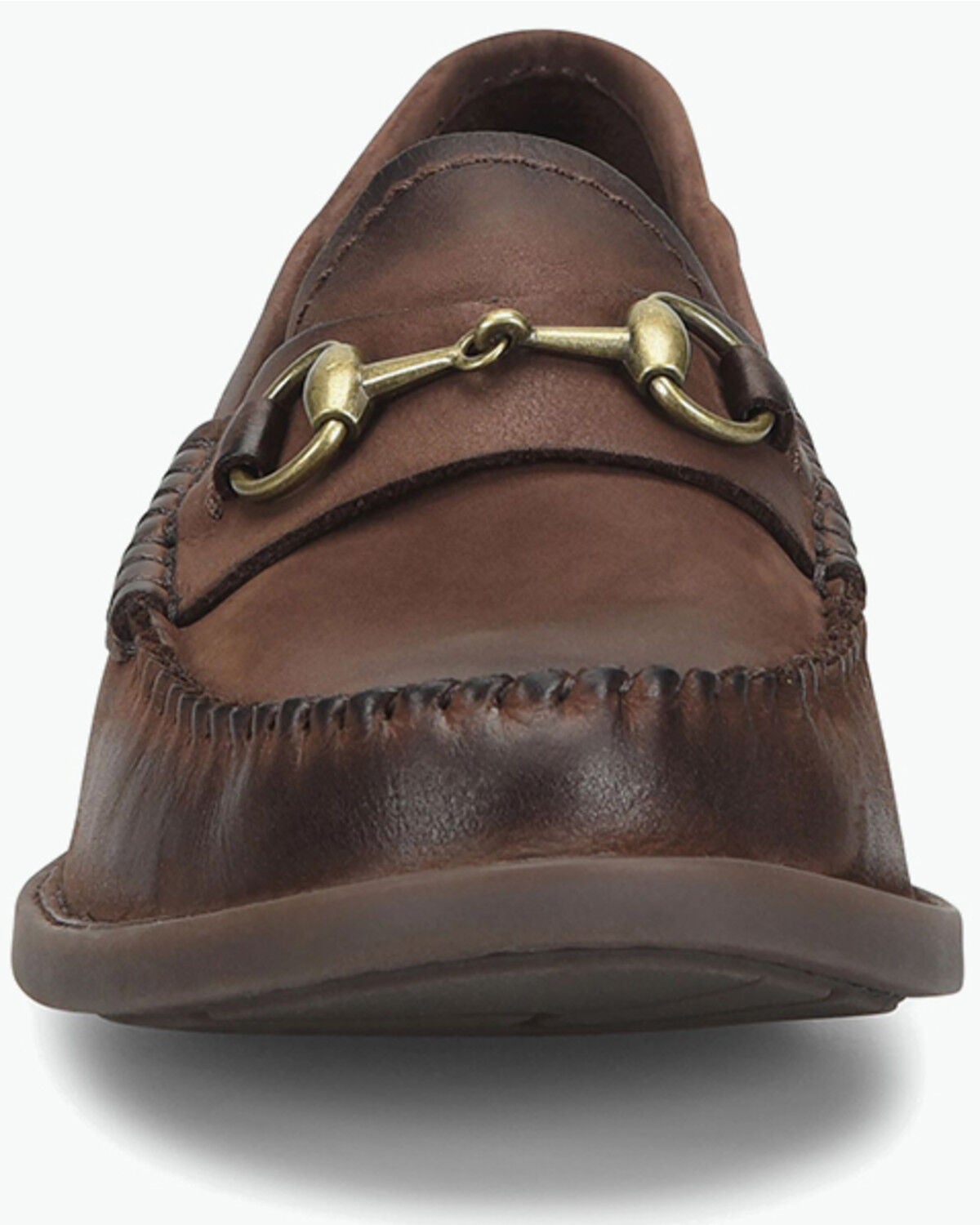 Image #4 - Born Women's Margo Loafers - Moc Toe, Dark Brown, hi-res