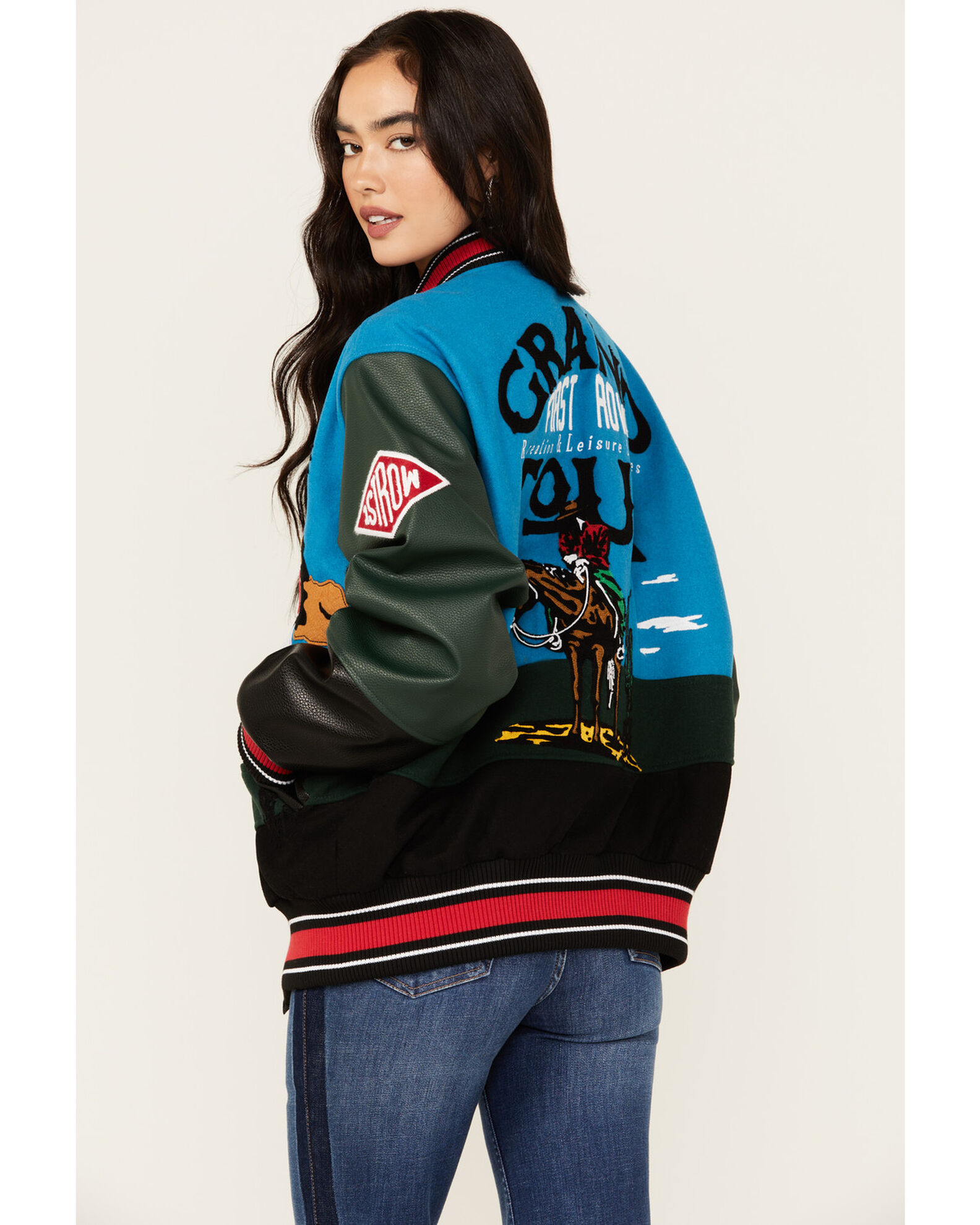 First Row Women's Grand Tour Varsity Jacket - Country Outfitter