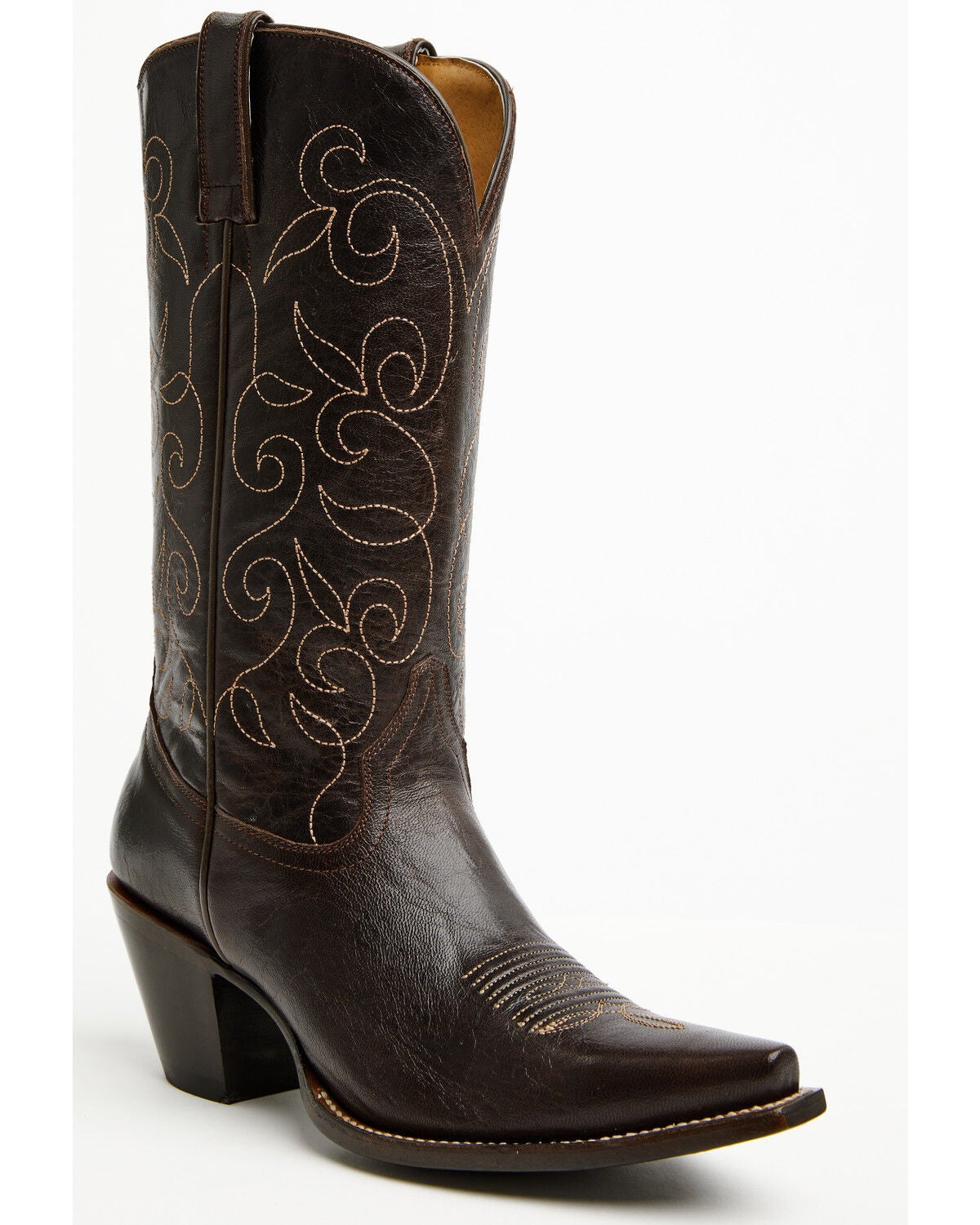 Image #1 - Shyanne Women's Sierra Western Boots - Snip Toe, Brown, hi-res