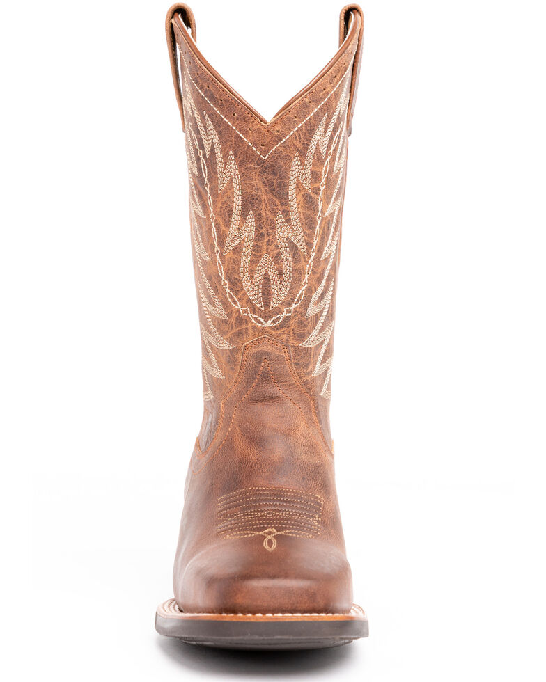Rank 45 Women's The Sure Thing Xero Gravity Western Boots - Broad Square Toe, Tan, hi-res