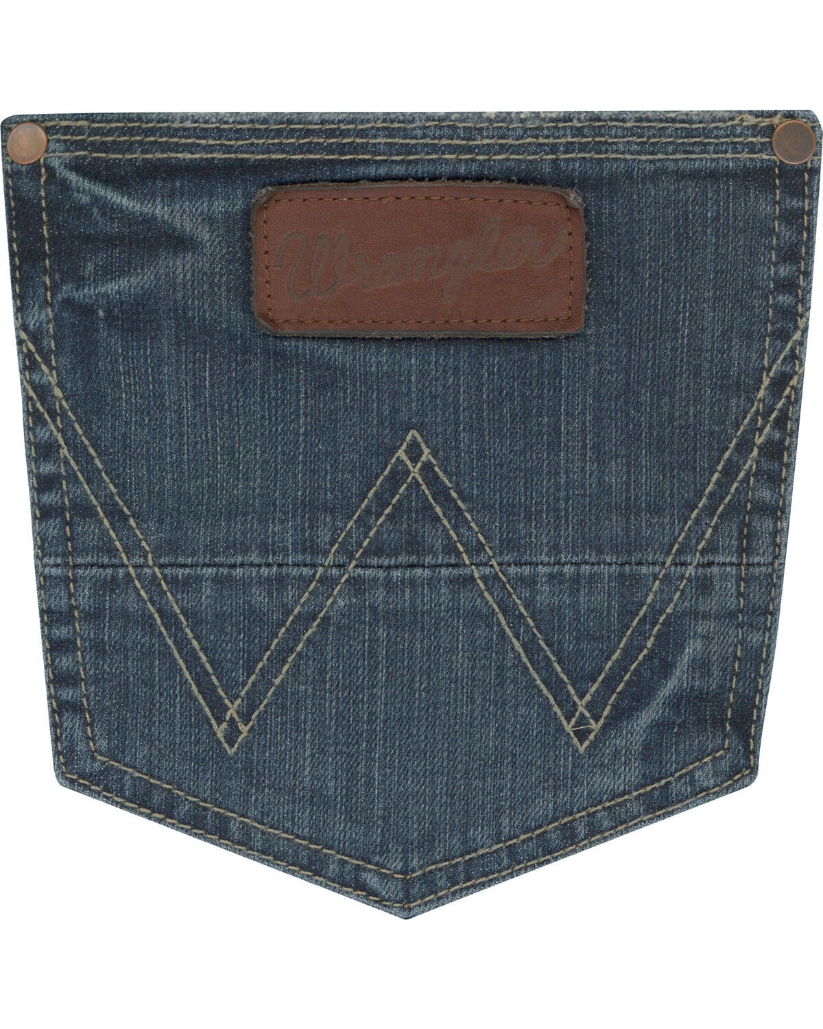 Image #6 - Wrangler Retro Men's Jerome Slim Straight Fit Jeans, Indigo, hi-res