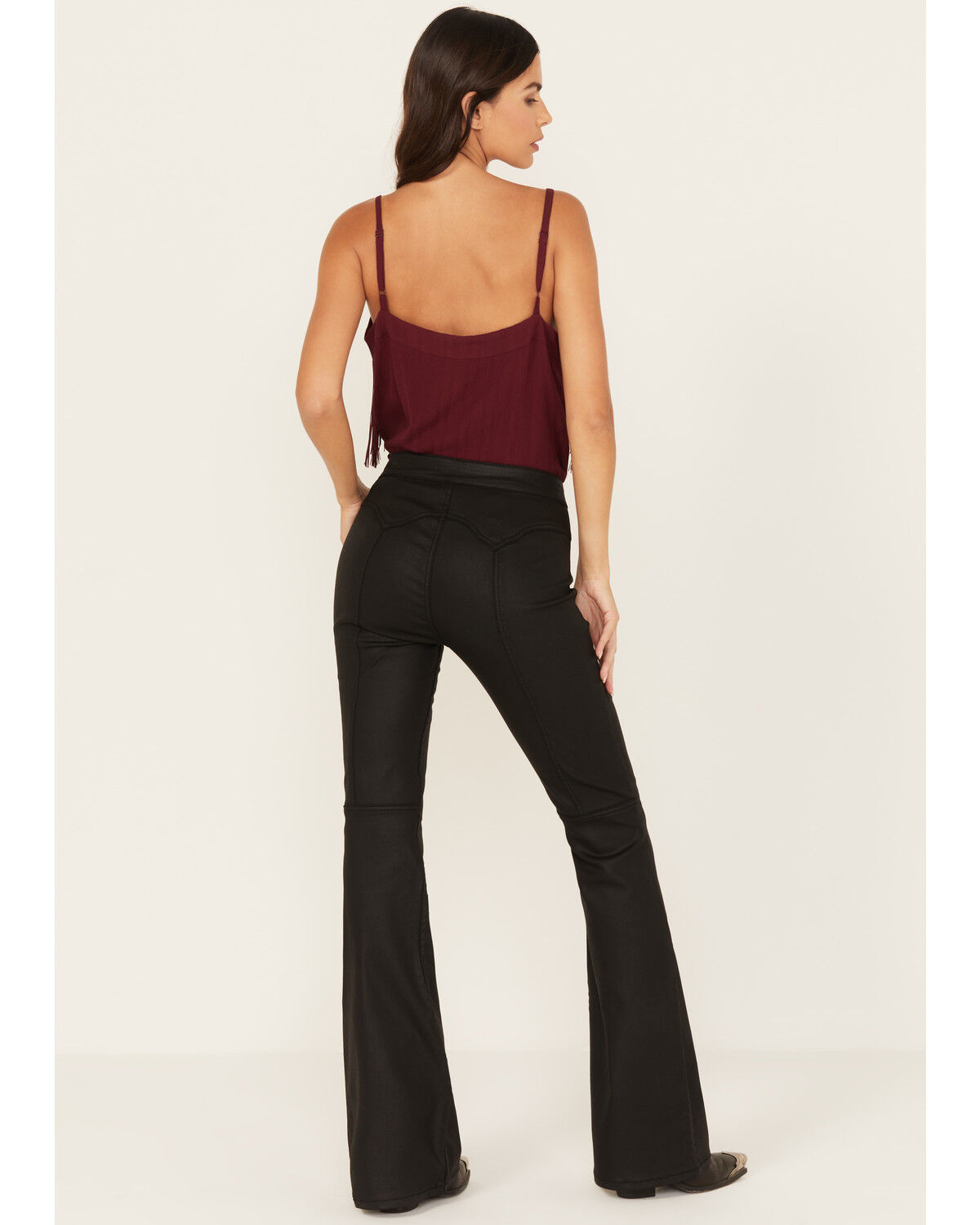 Image #3 - Idyllwind Women's Legend High Rise Bootcut Stretch Jeans, Black, hi-res