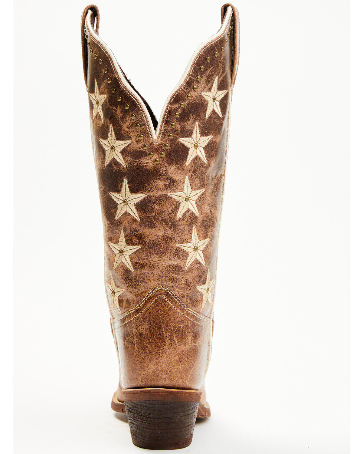 Image #5 - Laredo Women's Serenade Western Boots - Snip Toe, Tan, hi-res