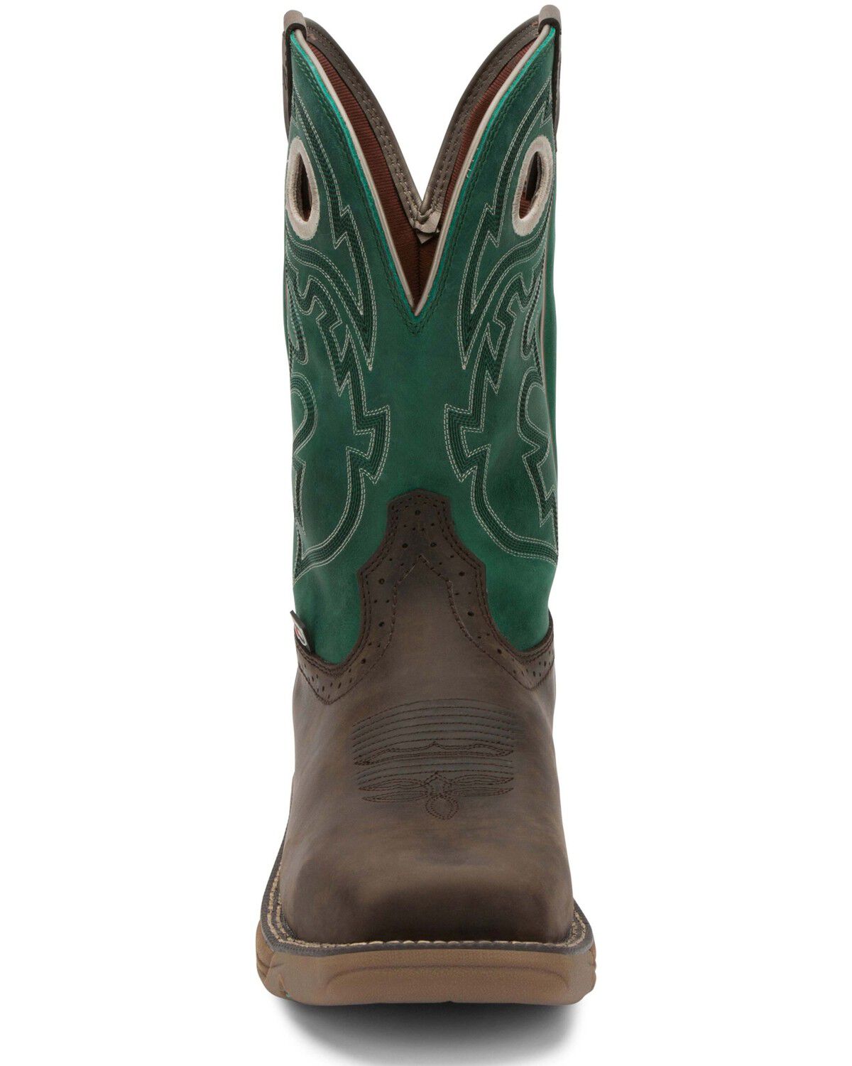 justin stampede rush work boots