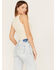 Image #4 - Cleo + Wolf Women's Cropped Ribbed Tank Top, Sand, hi-res