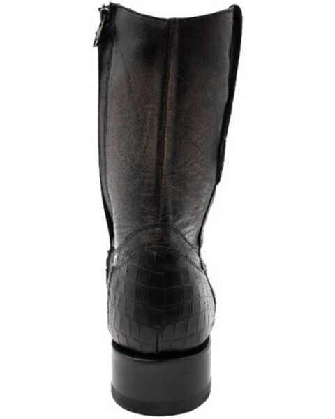 Image #4 - Ferrini Men's Winston Western Boots - Medium Toe , Black, hi-res