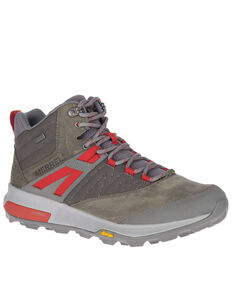 Merrell Men's Zion Waterproof Hiking Boots - Soft Toe, Grey, hi-res