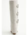 Image #5 - Dingo Women's Buckle Bunny Western Boots - Round Toe, White, hi-res