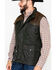 Outback Trading Co. Men's Brant Oil Dual Entry Vest , Olive, hi-res