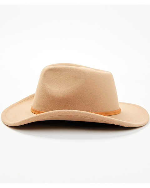 Image #3 - Cody James Kids' Buckskin Felt Cowboy Hat, Tan, hi-res