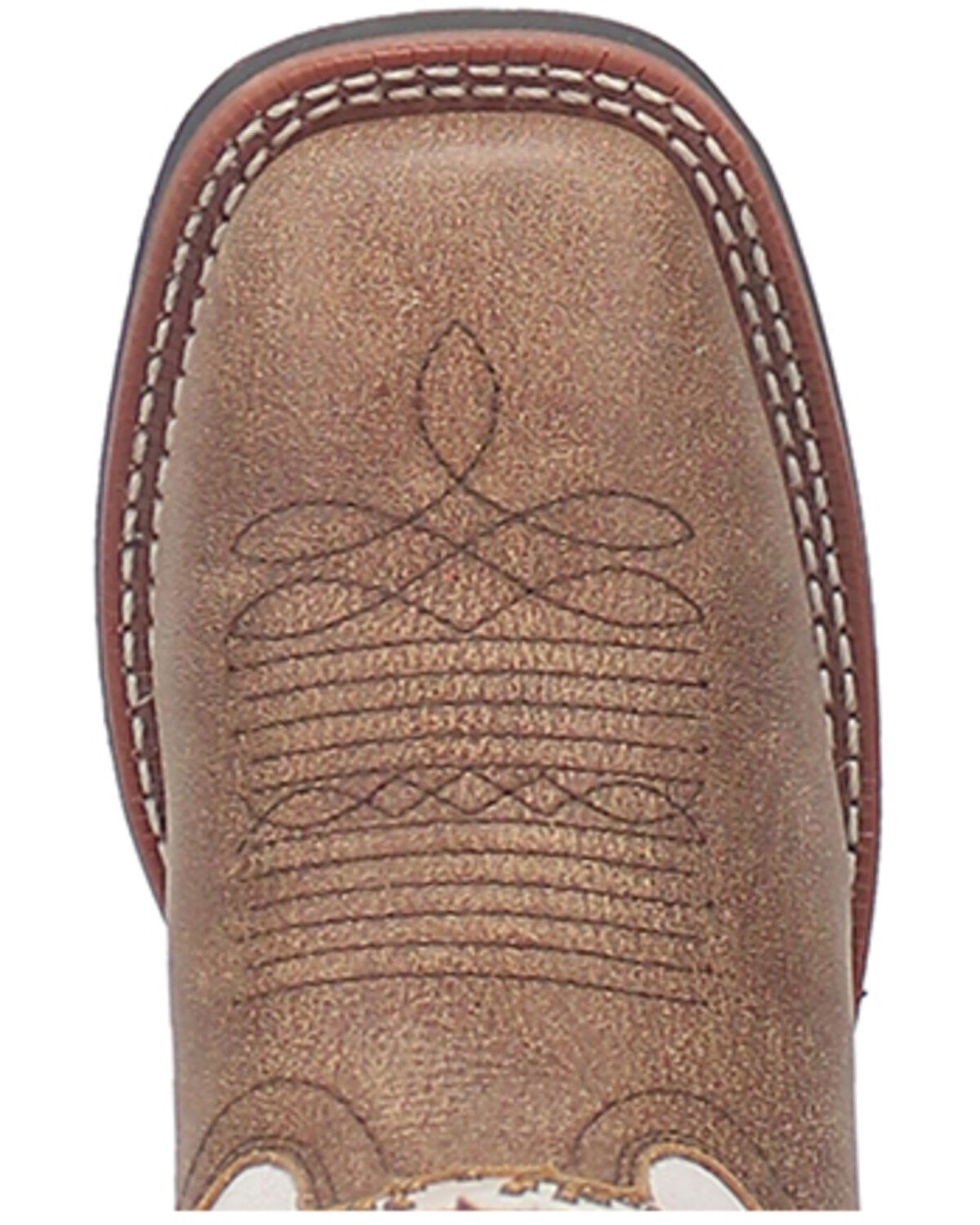 Image #6 - Laredo Women's 11" Hummingbird Embroidered Studded Western Performance Boots - Broad Square Toe, , hi-res