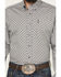 Image #3 - Cinch Men's Modern Fit Geo Print Long Sleeve Button-Down Western Shirt, Grey, hi-res