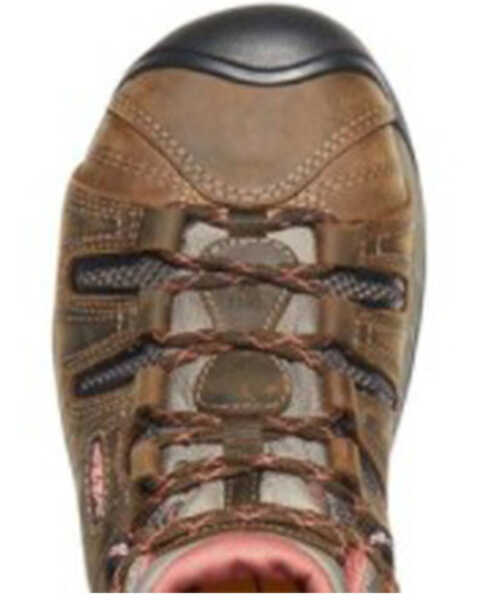 Image #3 - Keen Women's Flint II Waterproof Work Boots - Soft Toe, Brown, hi-res