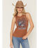 Image #3 - Idyllwind Women's Buckle Up Cowboy Tank, Caramel, hi-res