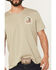 Image #4 - Panhandle Slim Men's Desert Short Sleeve Graphic T-Shirt, Sage, hi-res
