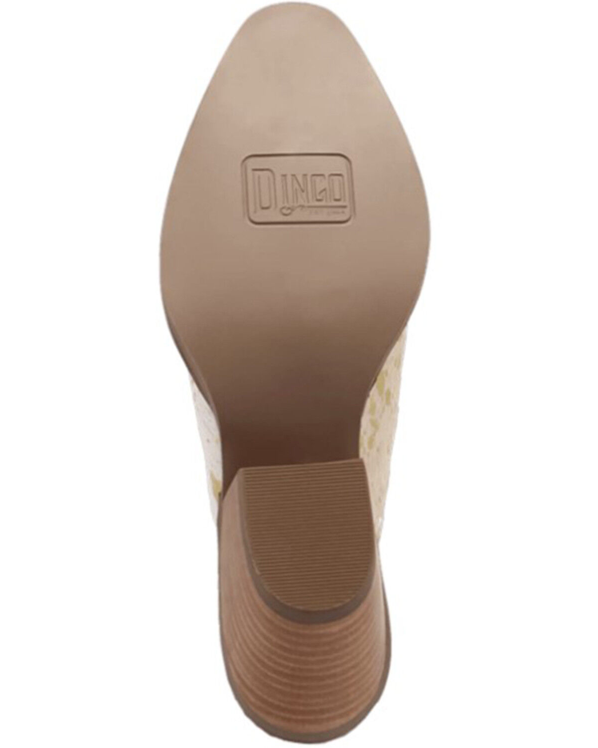 Image #7 - Dingo Women's Cash Cow Mules, Gold, hi-res