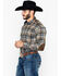 Image #3 - Pendleton Men's Harley Plaid Print Trail Long Sleeve Flannel Shirt, Tan, hi-res