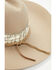 Image #2 - Wrangler Women's Layered Band And Concho Felt Cowboy Hat, Sand, hi-res