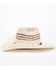 Cody James Men's 15X Bangora Braided Arrow Cowboy Hat, Natural, hi-res