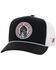Image #1 - Hooey Men's Quanah Trucker Cap, Black, hi-res