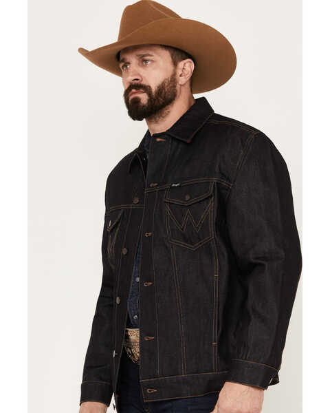 Wrangler X Pendleton Men's Dark Wash Denim Jacket - Country Outfitter