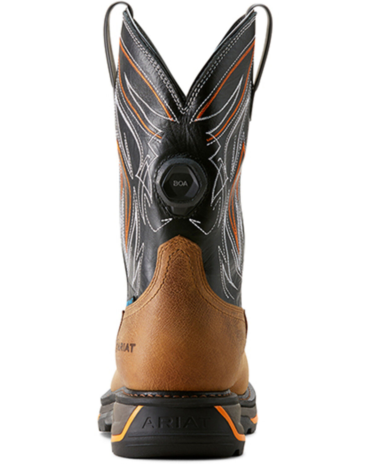 Image #3 - Ariat Men's Big Rig Waterproof Work Boots - Composite Toe, Brown, hi-res