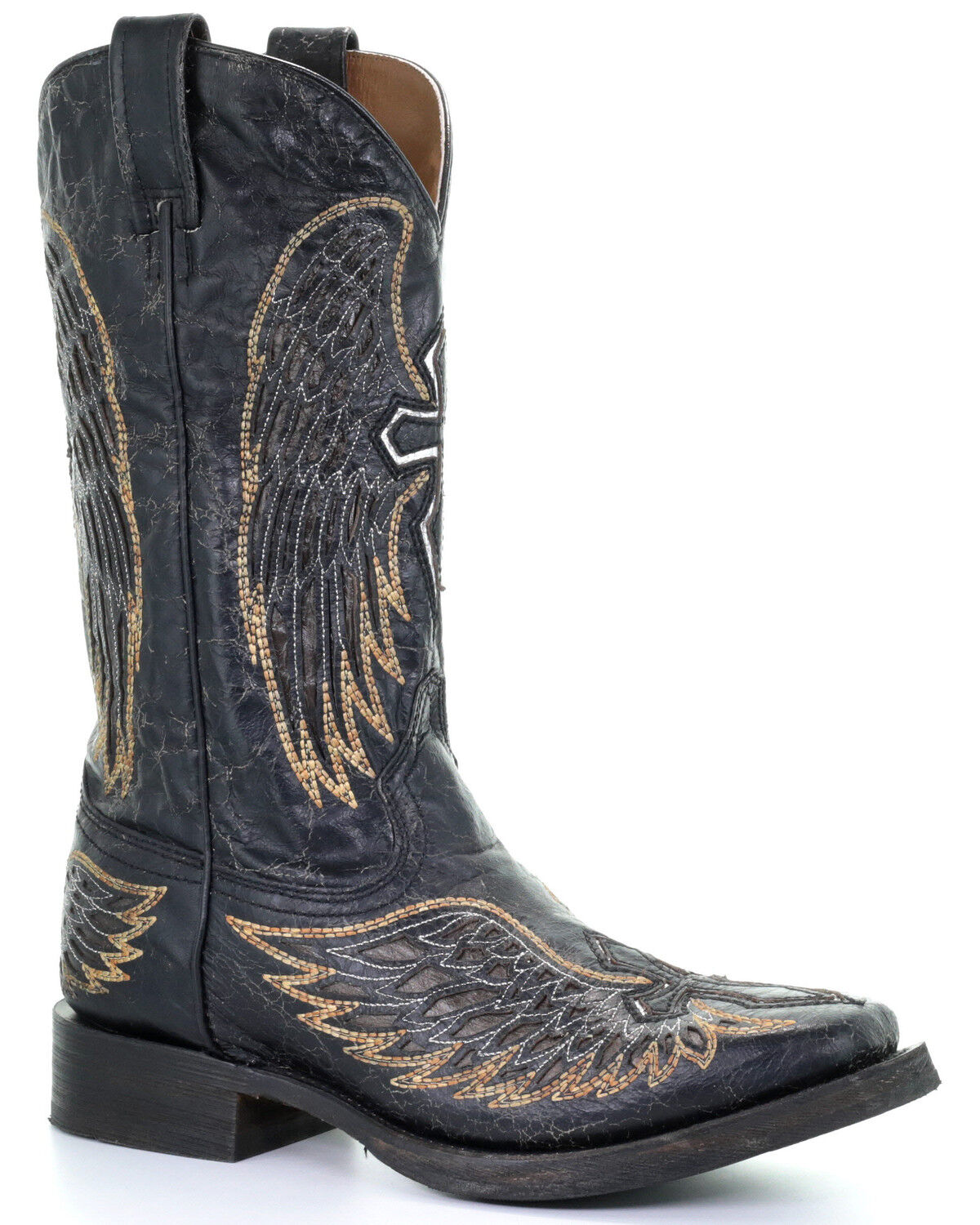 western boots with crosses