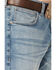 Image #2 - Wrangler 20X Men's Light Wash Shade Bootcut Stretch Jeans, Light Wash, hi-res