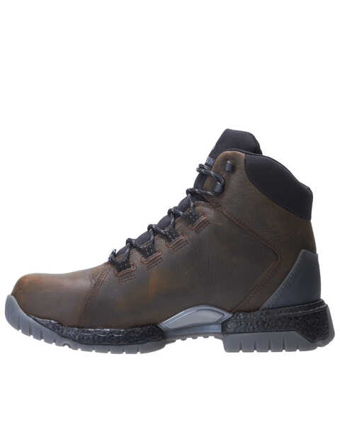 Image #3 - Wolverine Men's I-90 Rush Waterproof Work Boots - Composite Toe, Dark Brown, hi-res