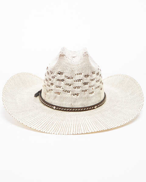 Image #5 - Cody James Twist Cord 15X Bangora Straw Cowboy Hat, Natural, hi-res