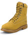 Chippewa Gunnison Nubuc Waterproof & Insulated 8" Lace-Up Boots - Round Toe, Golden Tan, hi-res