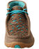 Image #5 - Twisted X Women's Inlay Chukka Driving Mocs, Brown, hi-res