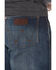 Image #8 - Wrangler Retro Men's Medium Wash Low Rise Relaxed Bootcut Jeans, Indigo, hi-res