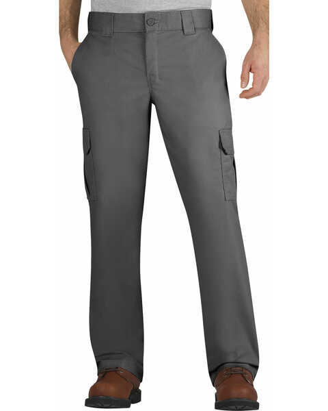 Image #3 - Dickies Men's FLEX Regular Fit Straight Leg Cargo Pants - Big & Tall, Dark Grey, hi-res