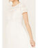 Image #3 - Beyond The Radar Lace Front Mini Dress, White, hi-res