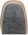 Image #6 - Justin Men's Rancho Western Boots - Broad Square Toe, Grey, hi-res