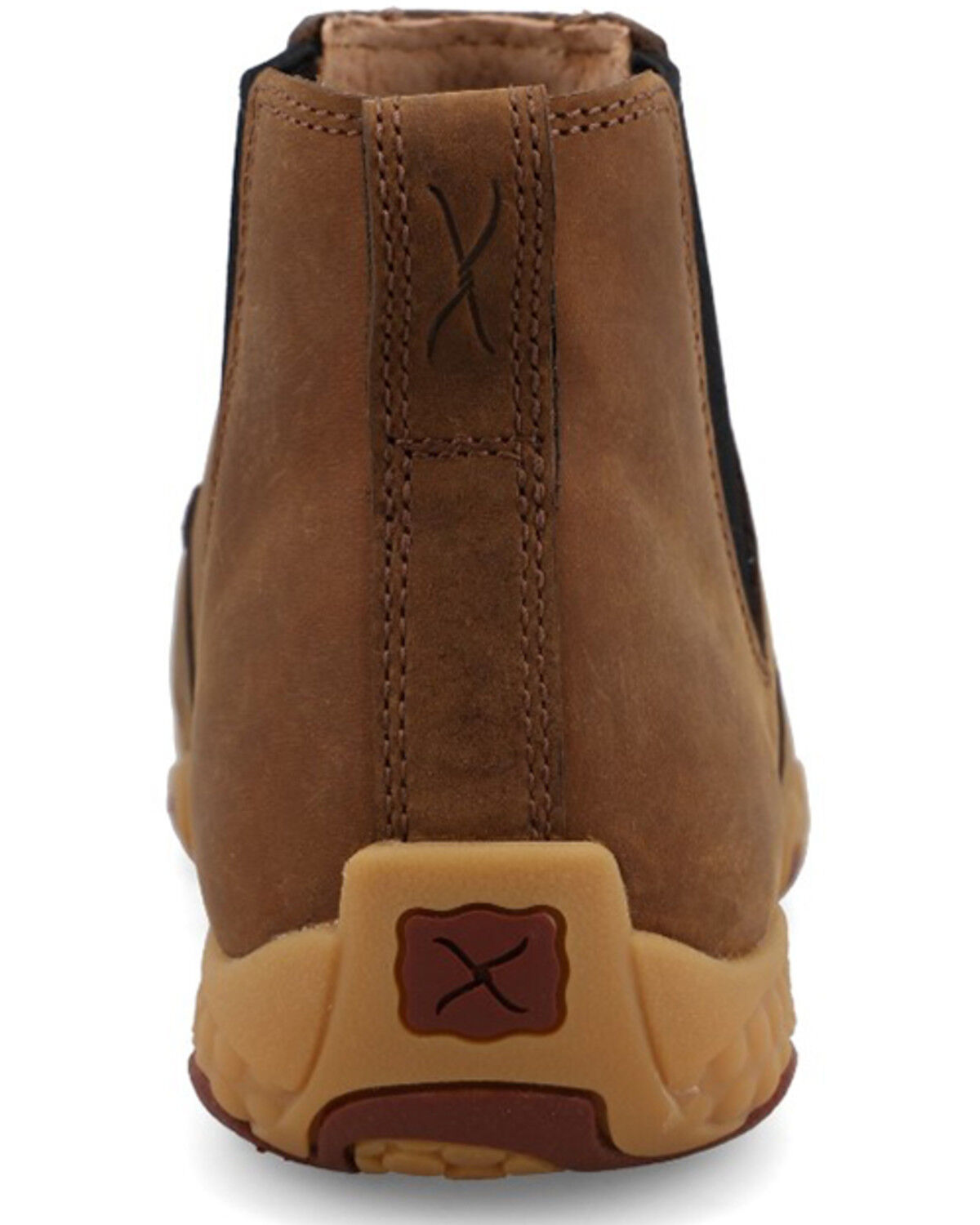 Image #5 - Twisted X Women's 4" Chelsea Driving Moc Work Boots - Nano Toe, Brown, hi-res