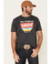 Image #1 - Levi's Men's Charcoal Heather Original Logo Graphic T-Shirt, Charcoal, hi-res