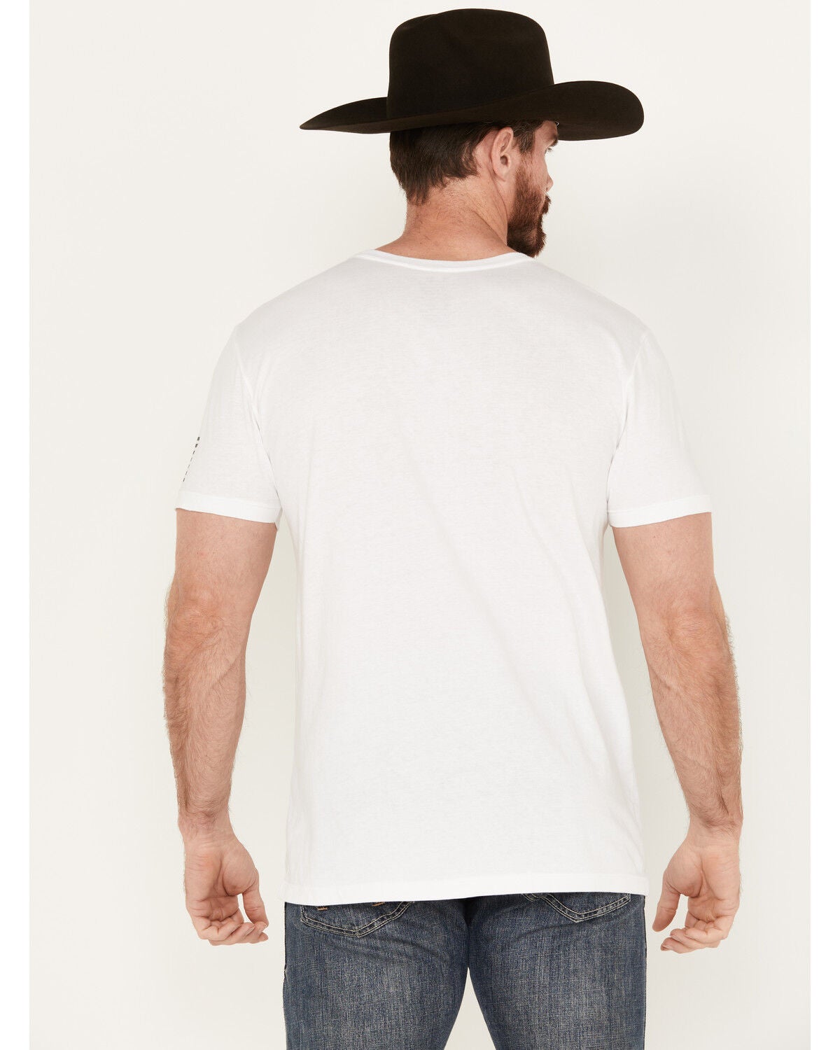 Image #4 - RANK 45&reg; Men's Logo Graphic Short Sleeve T-Shirt, Light Blue, hi-res