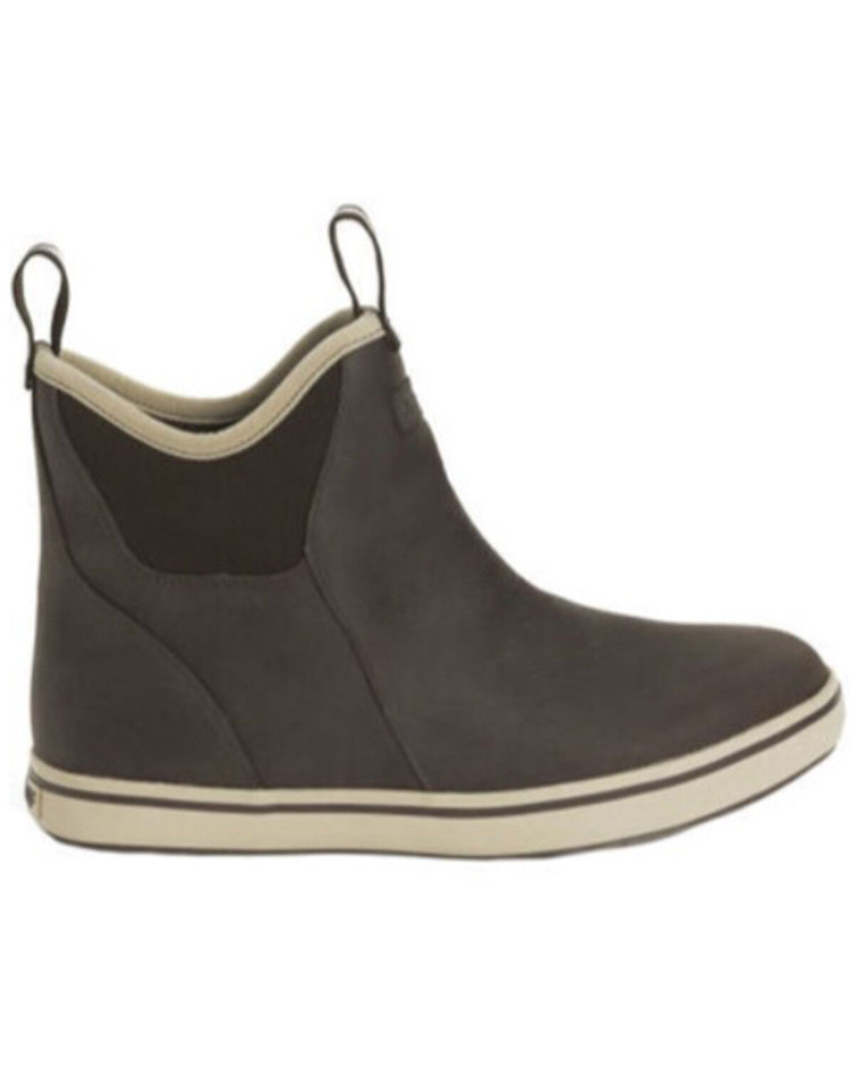 Image #2 - Xtratuf Men's 6" Ankle Deck Boots - Round Toe, Brown, hi-res