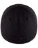 Black Clover Men's Black Sharp Luck 2 Logo Patch Fitted Ball Cap , Black, hi-res