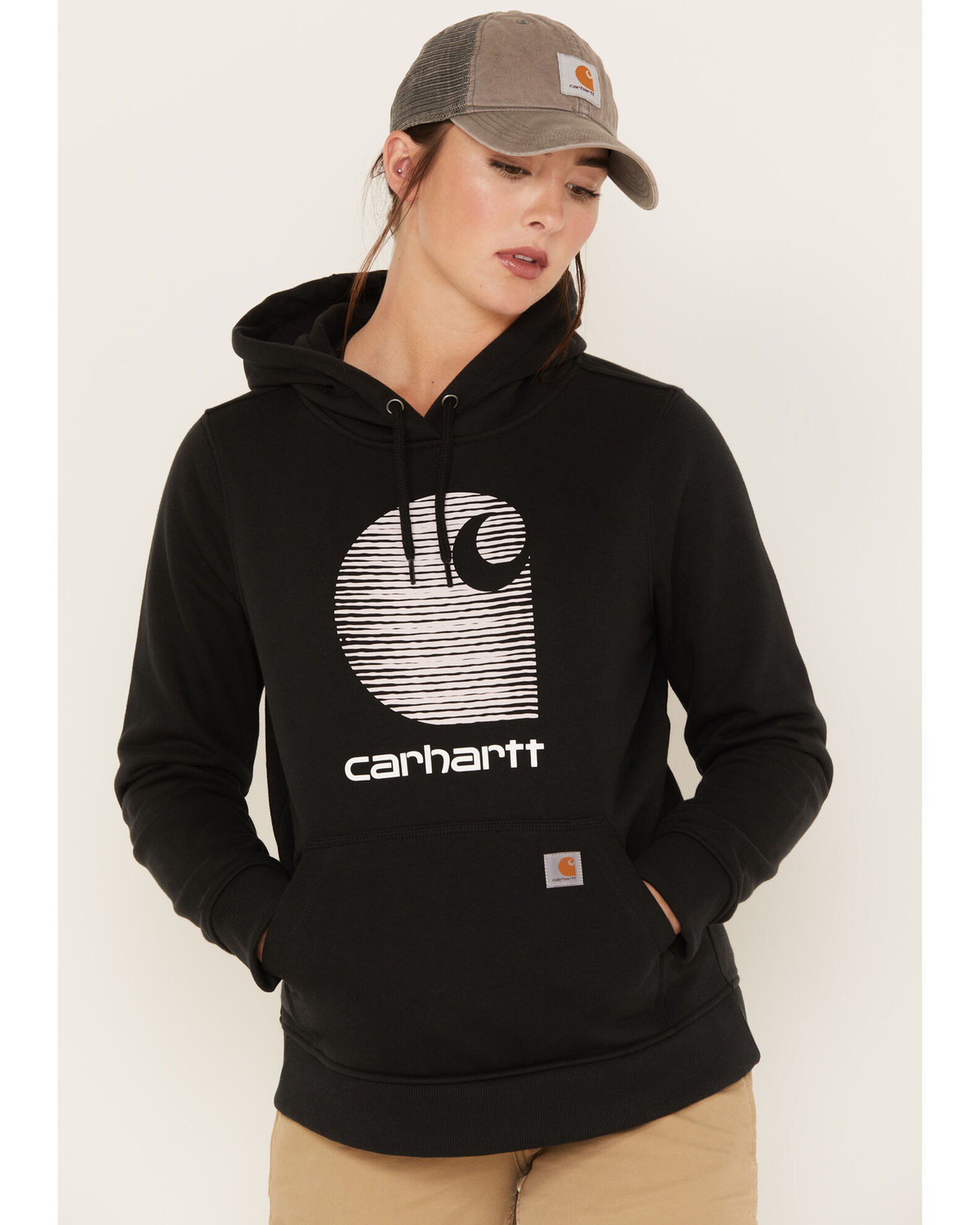 Logo graphic hoodie shop